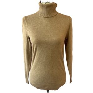 Context Tan Turtleneck- Sz Medim